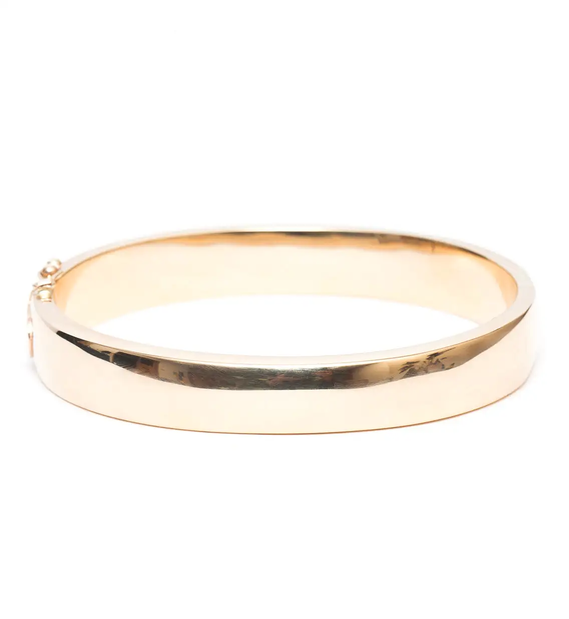 10 mm Square Plain Bangle