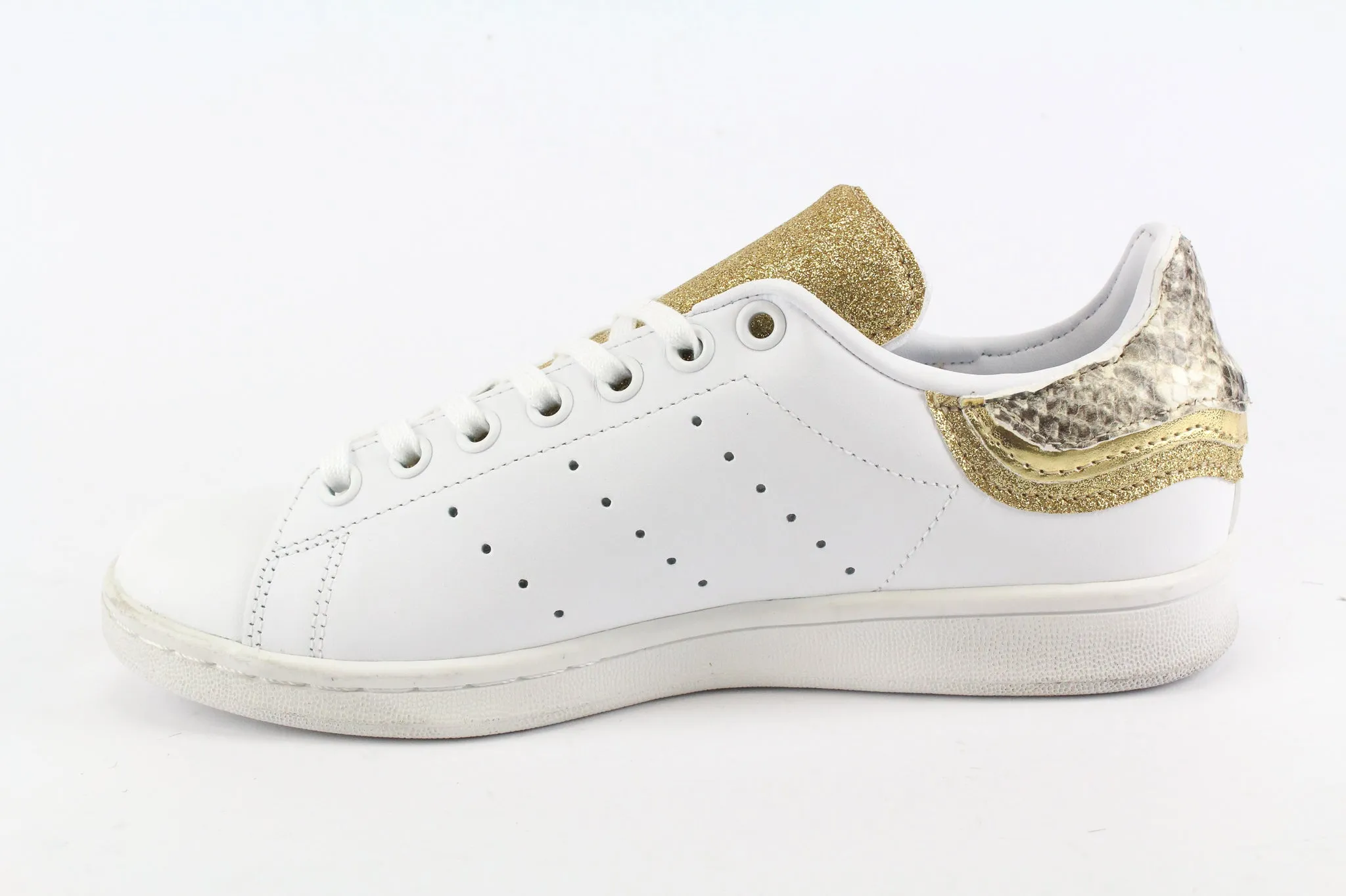 Adidas Stan Smith Pitone Glitter & Pelle Laminata