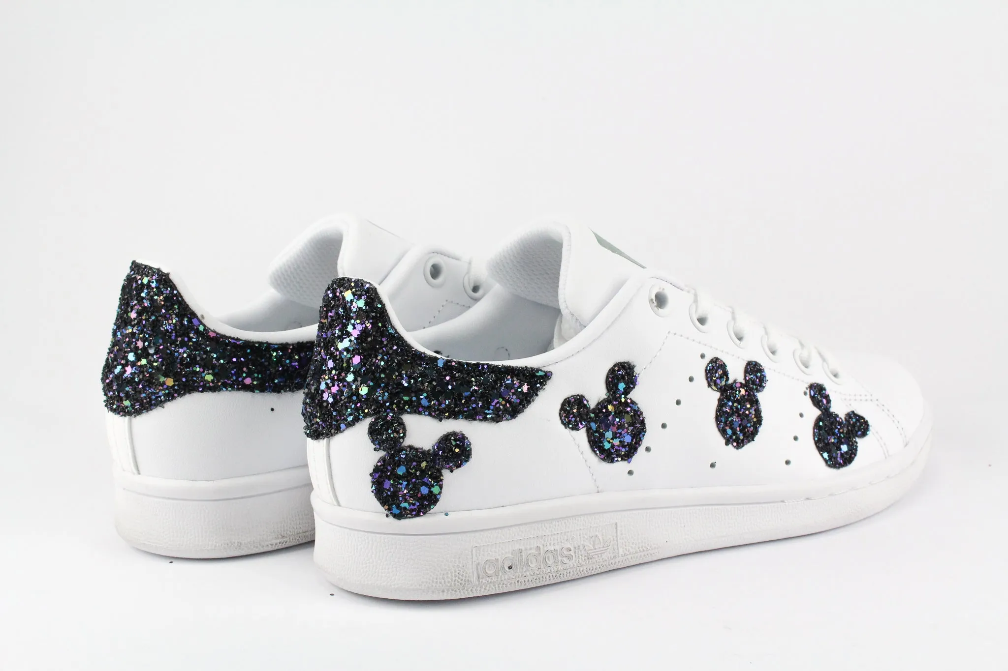 Adidas Stan Smith Topolini Black Iris Glitter