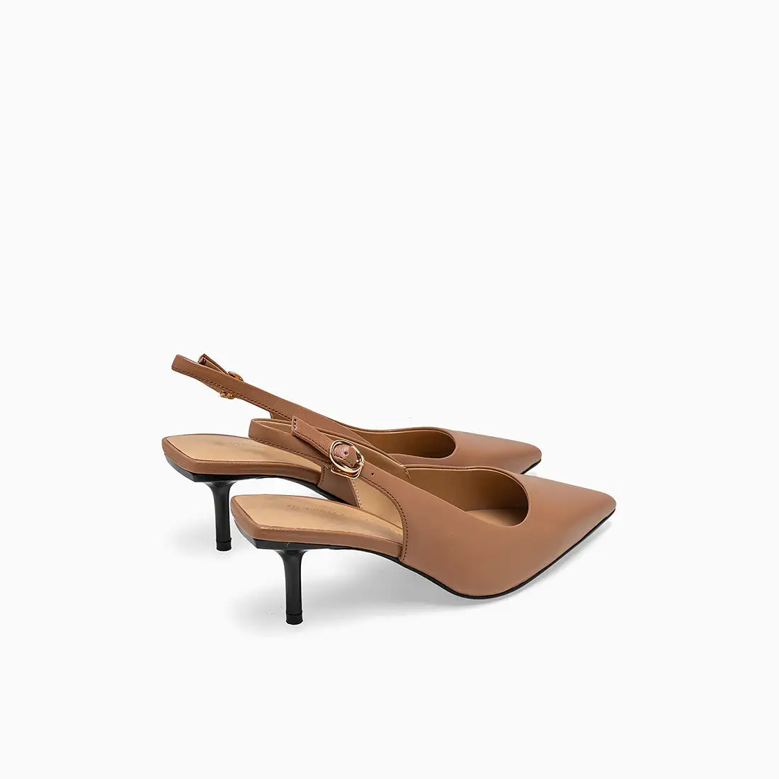 Ally Leather Slingback Pumps