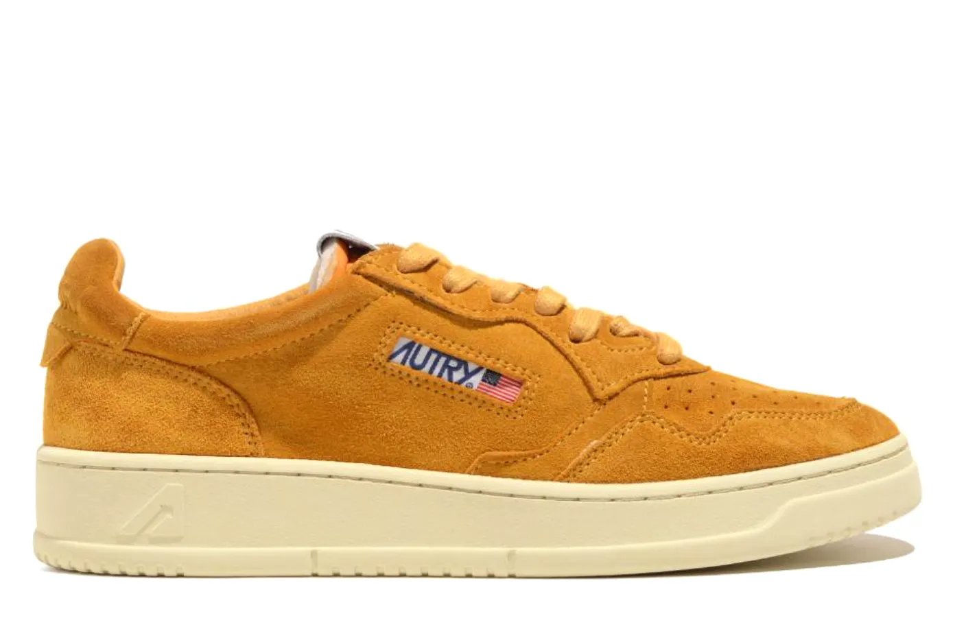 Autry Action Shoes All Suede Low Man - Ocher / Mustard (LAST ONES)