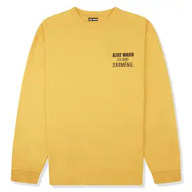 Azat Mard Les Gens L/S T Shirt Yellow