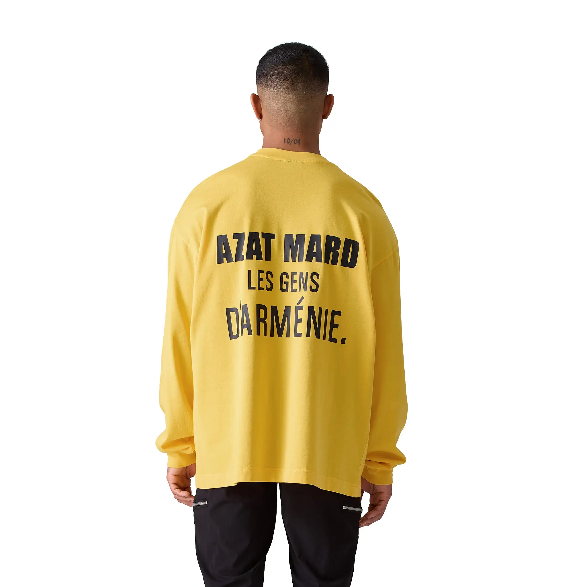 Azat Mard Les Gens L/S T Shirt Yellow