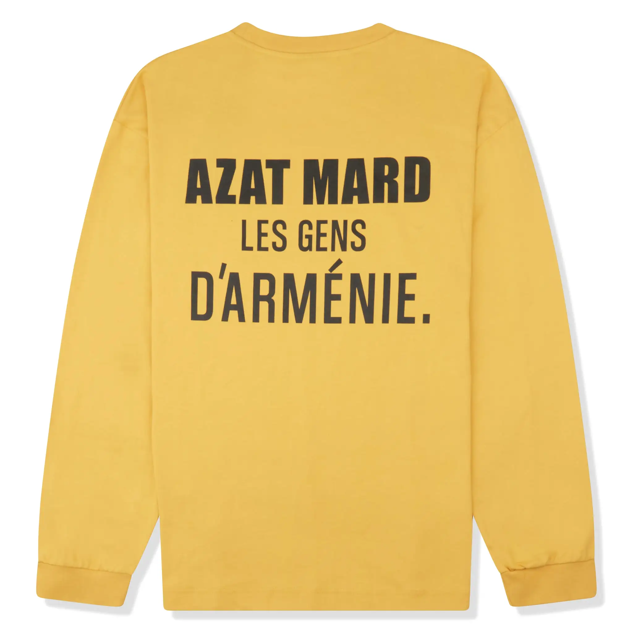 Azat Mard Les Gens L/S T Shirt Yellow