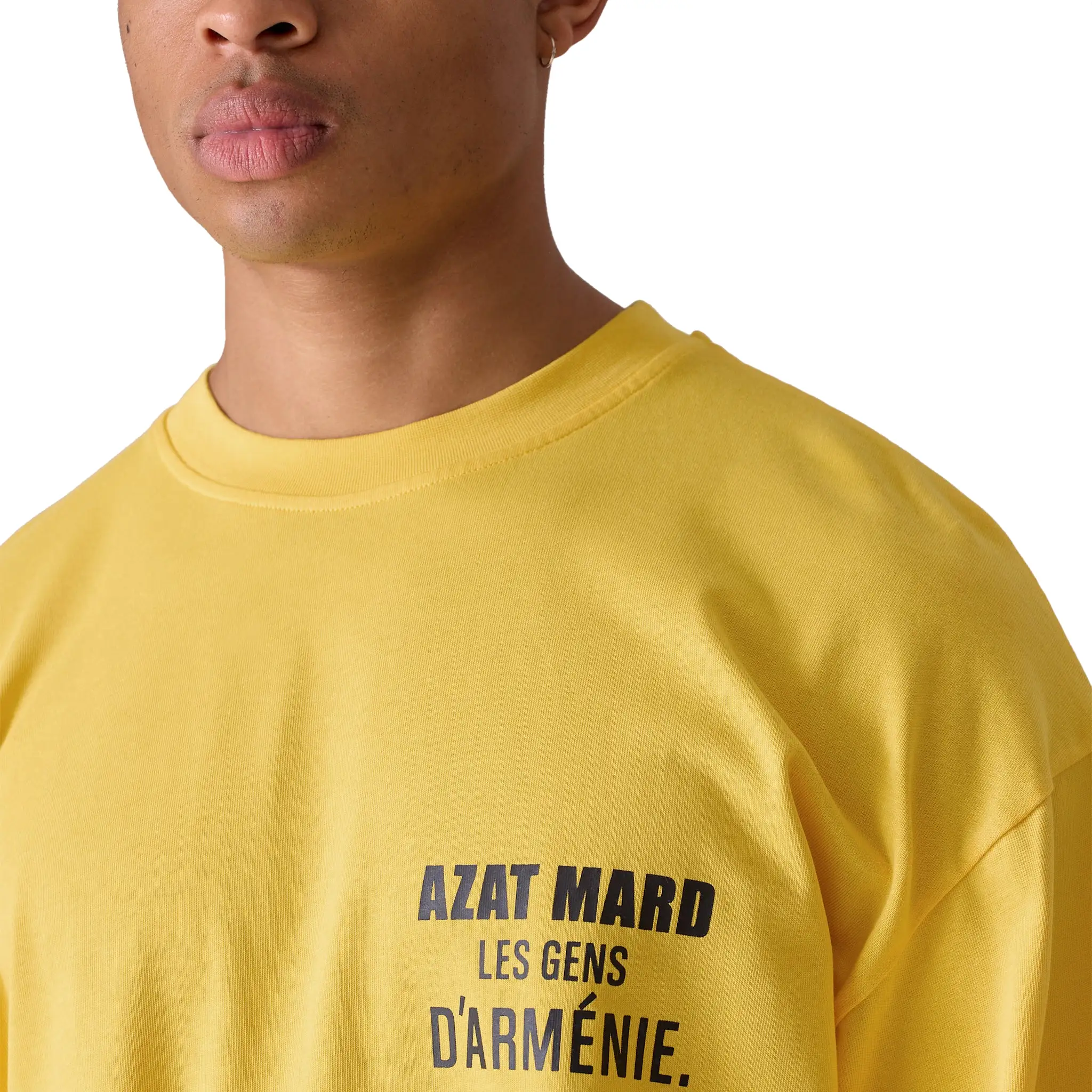 Azat Mard Les Gens L/S T Shirt Yellow