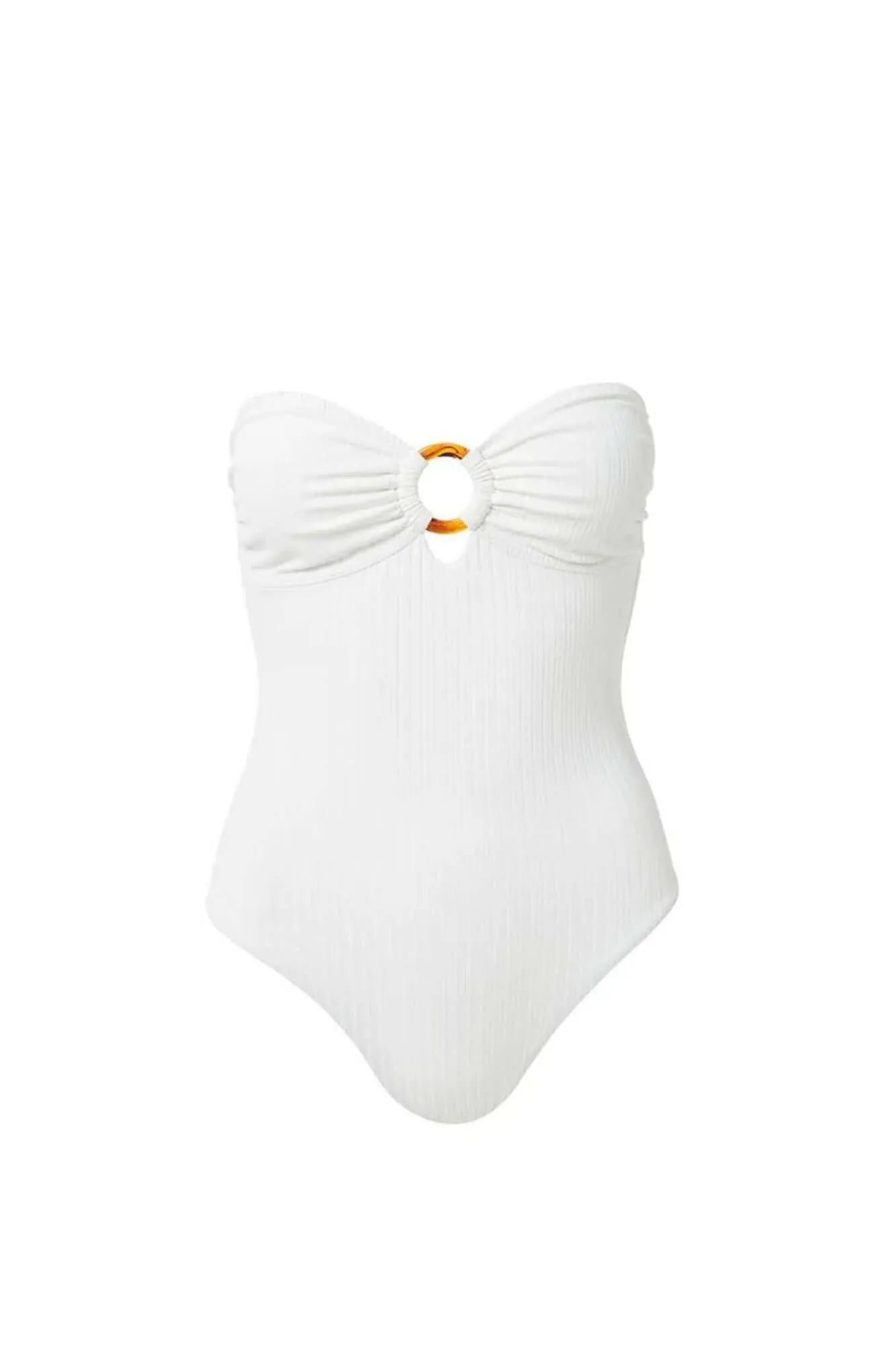 Barbuda Ivory Ribbed One Piece