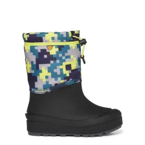 Big Boy Bogs Snow Shell Medium Camo in Navy Multi