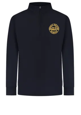 Bill Quay Primary School Navy 1/4 Zip Sports Top