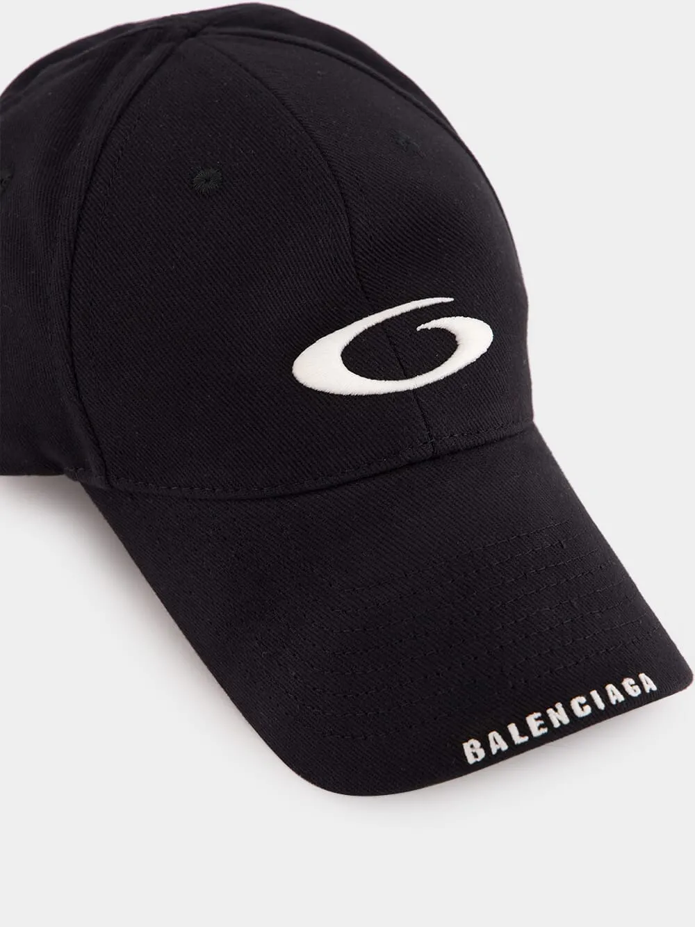 Black Loop Sports Icon Cap