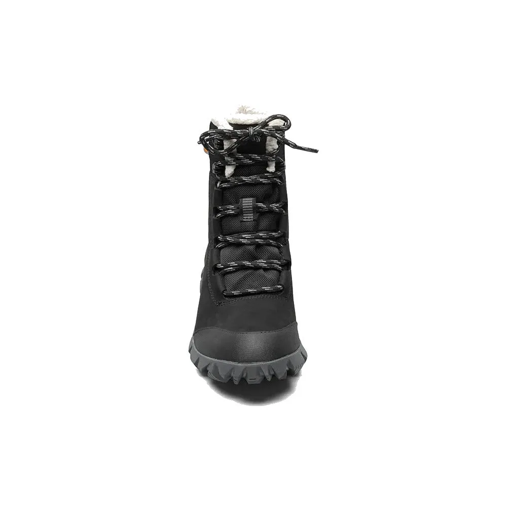 BOGS ARCATA LEATHER BLACK - WOMENS