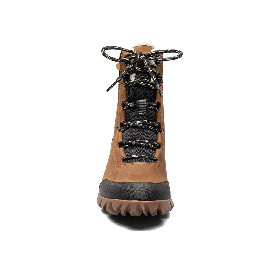 BOGS ARCATA LEATHER CARAMEL - WOMENS