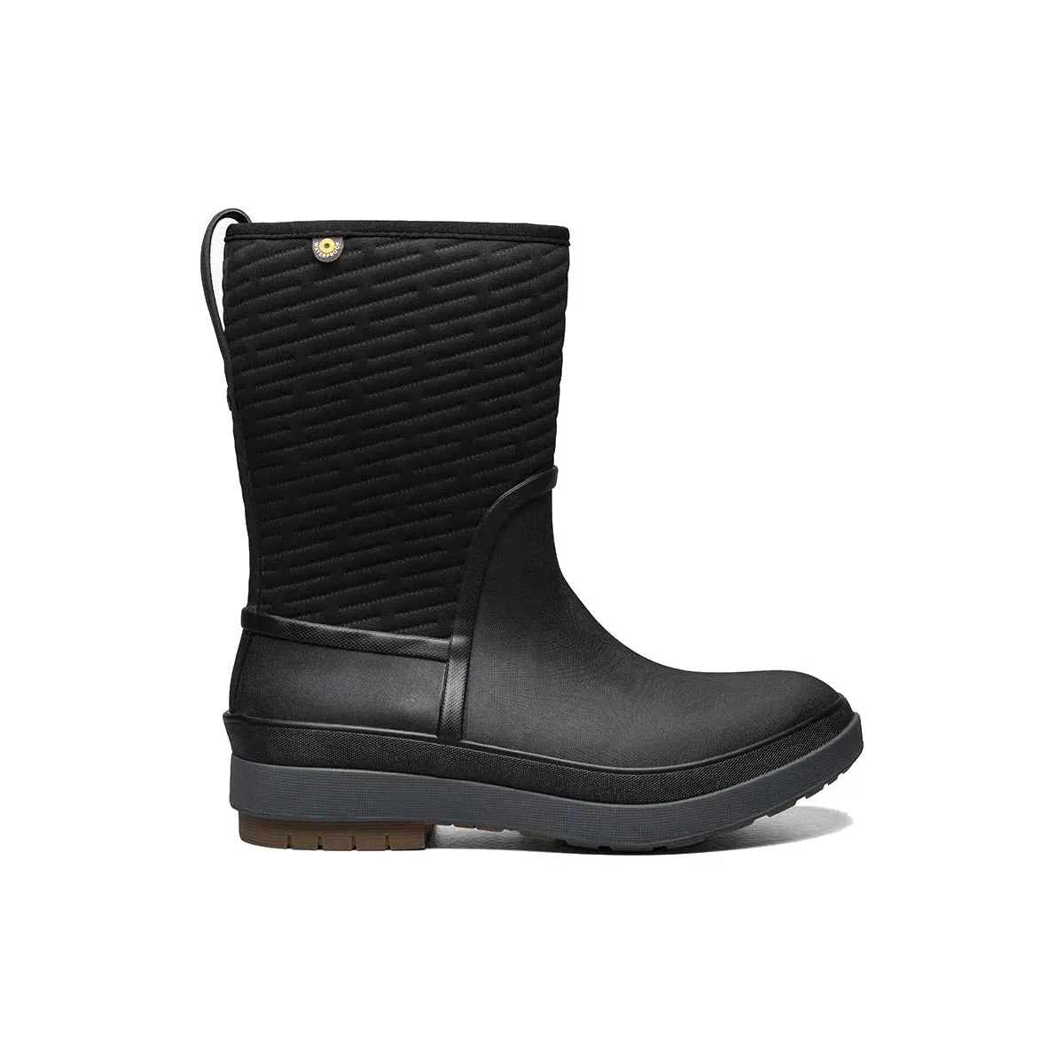 BOGS CRANDALL II MID ZIP BLACK - WOMENS