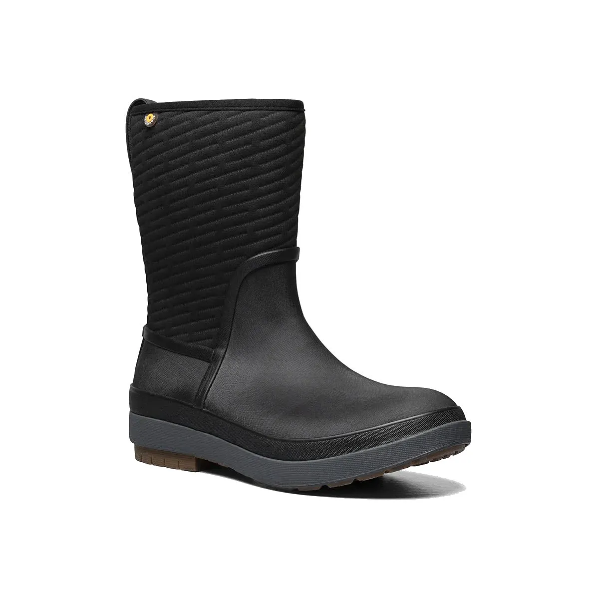 BOGS CRANDALL II MID ZIP BLACK - WOMENS