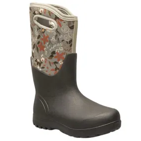 Bogs Neo-Classic Boot Cartoon Flower Tan Multi (Women's)