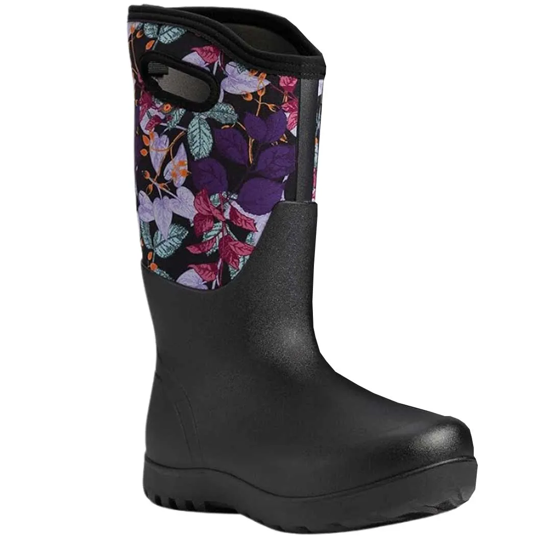 Bogs Neo Classic Boot Fall Foliage Black Multi (Women's)