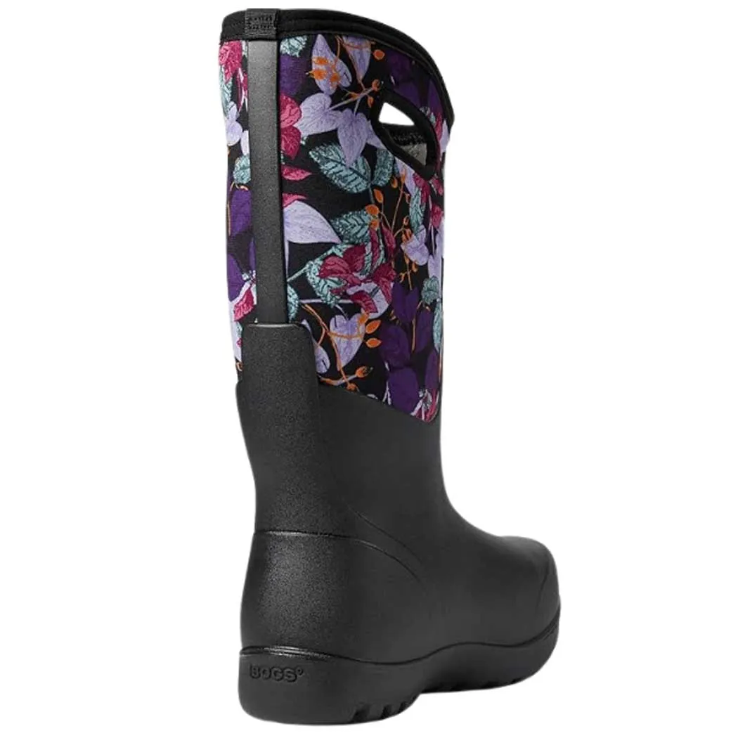 Bogs Neo Classic Boot Fall Foliage Black Multi (Women's)