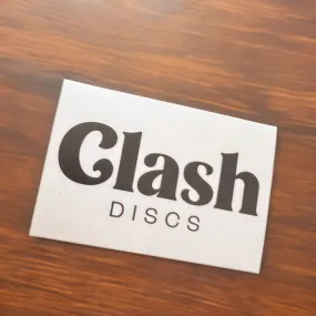 Clash Discs 3 Vinyl Sticker