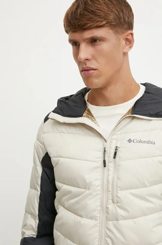 Columbia sports jacket Labyrinth Loop beige color 2085294