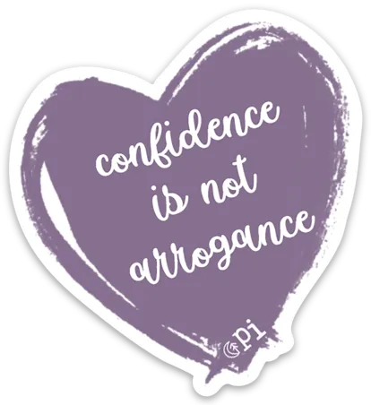 Confidence Sticker