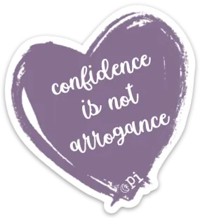 Confidence Sticker