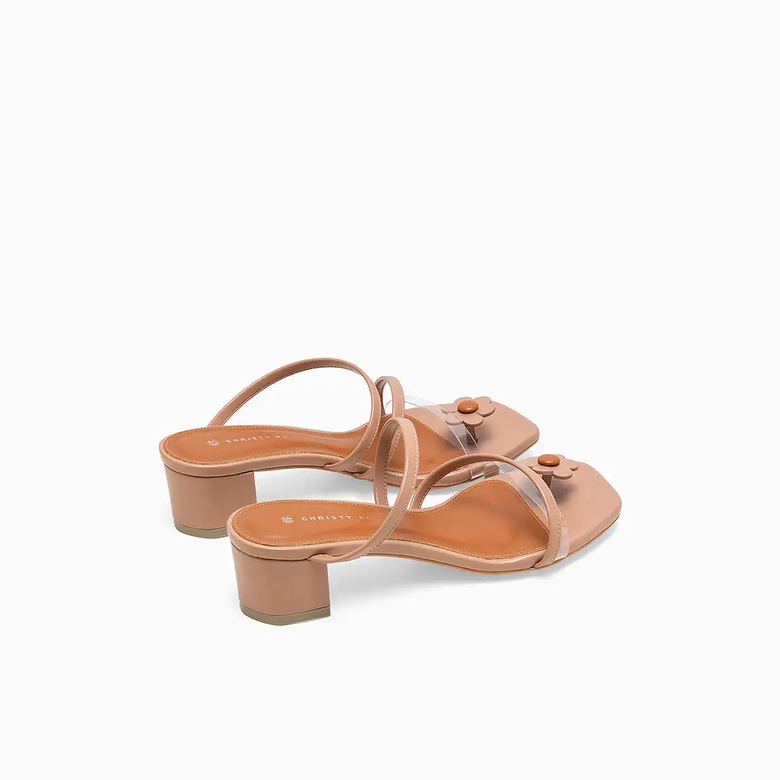 Diana Strappy Mules (Flower Edition)