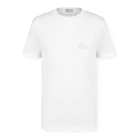 Dior CD Icon White T Shirt