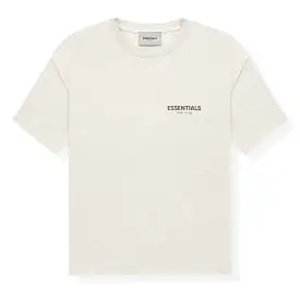 Fear Of God Essentials Core Collection Light Heather Oatmeal T Shirt