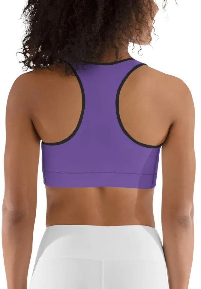 Fierce Purple Sports Bra