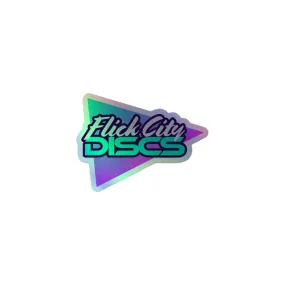 Flick City Discs Holographic stickers