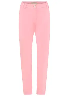 Gustav Carli 7/8 classic chino 49000-6406 Bukser - Quartz Pink