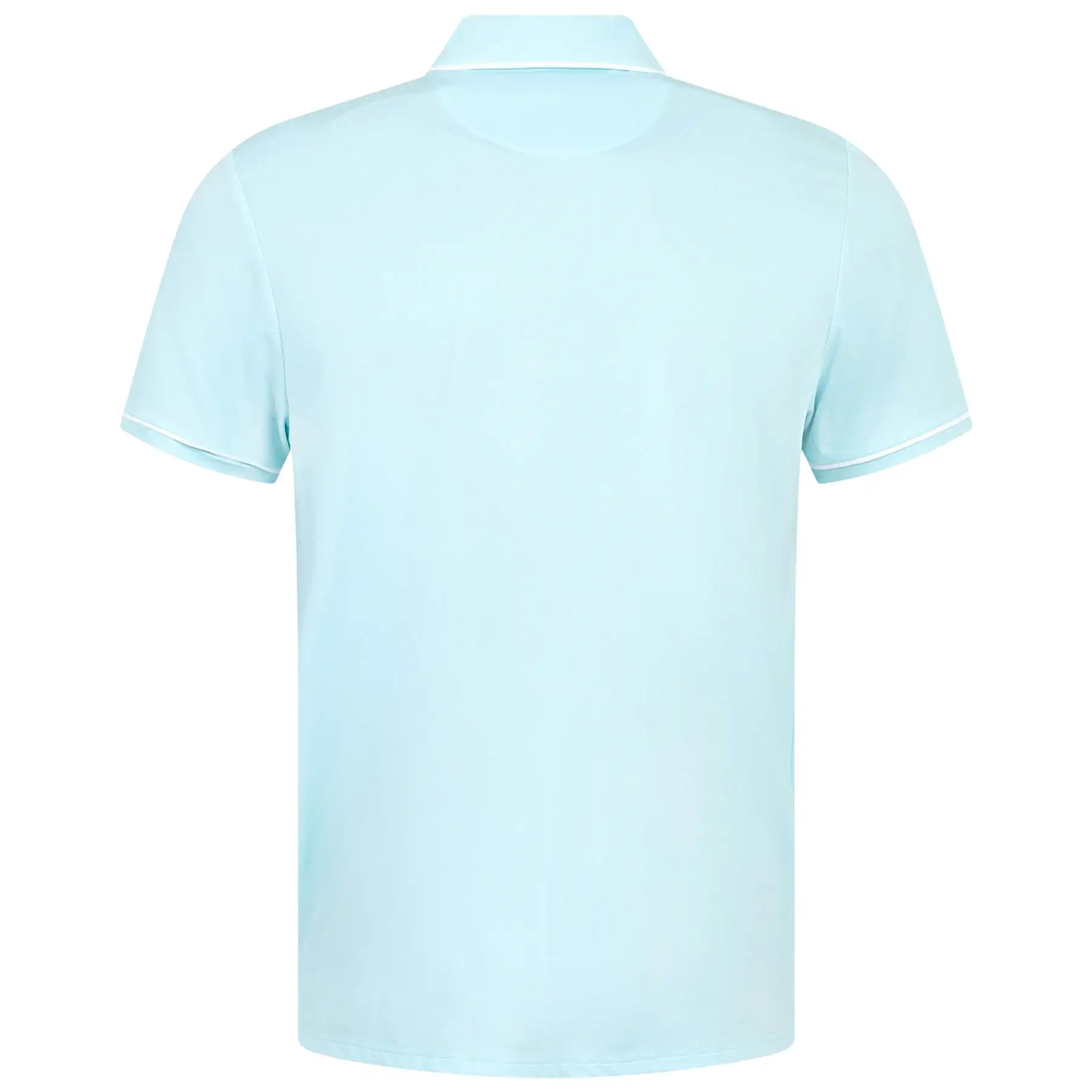 Heritage Oversize Pete Logo Polo Tanager Turquoise - SS24