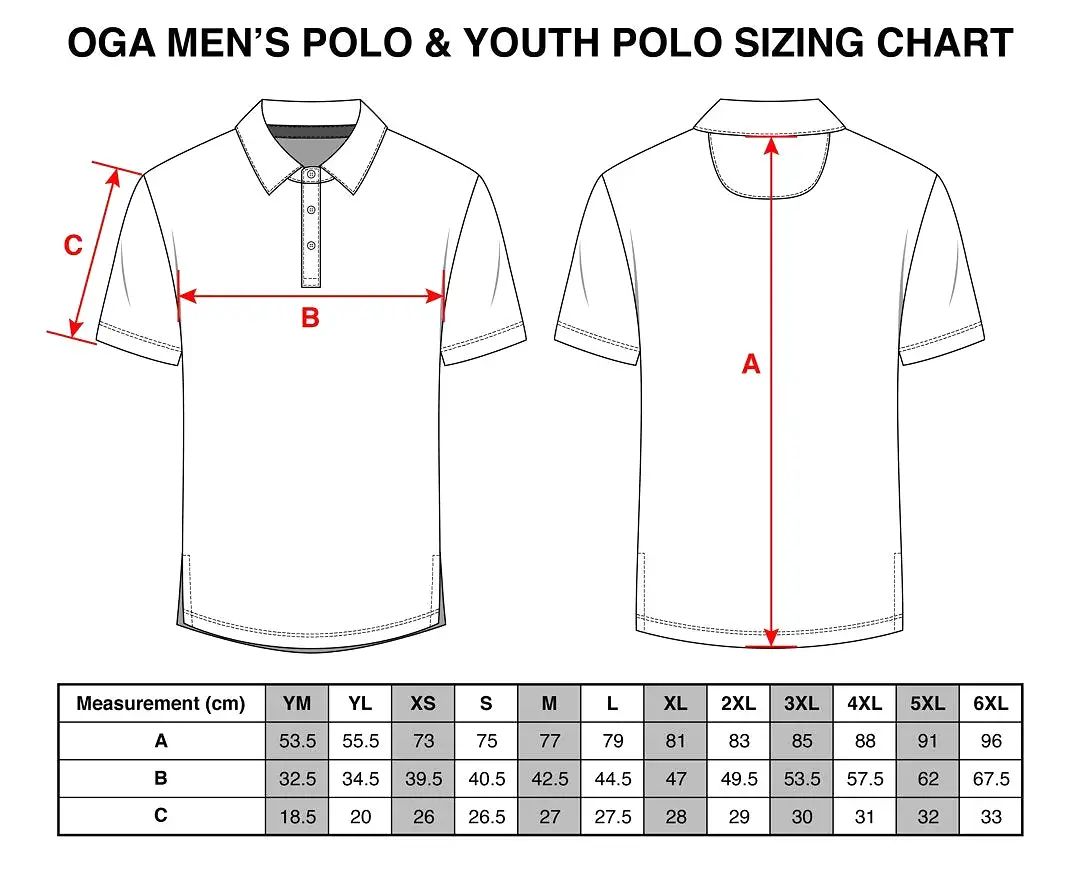 Hibiscus Pareu Polo - OGA Youth Polo - Turquoise & Pale Pink