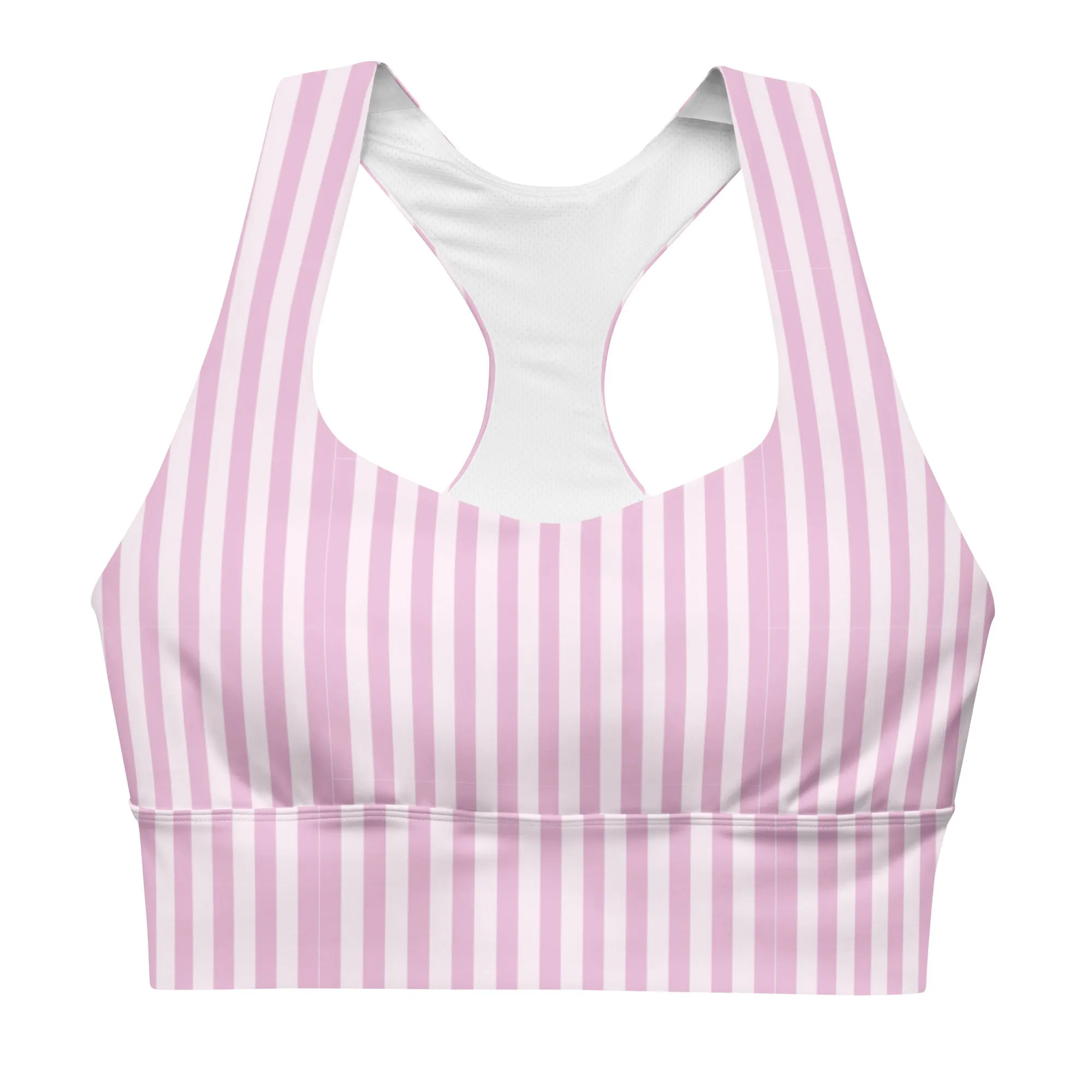 Longline sports bra Lavish Stripe