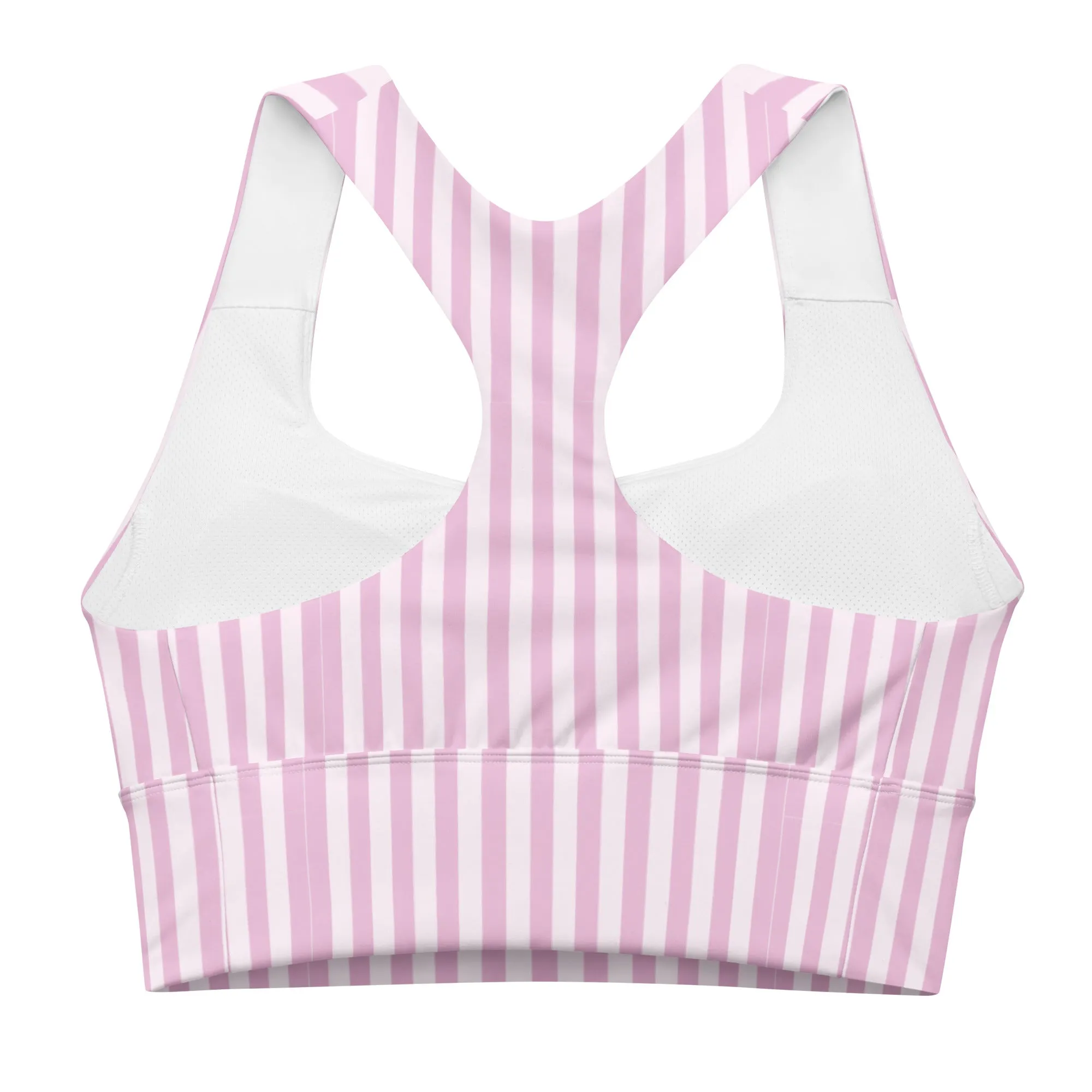 Longline sports bra Lavish Stripe