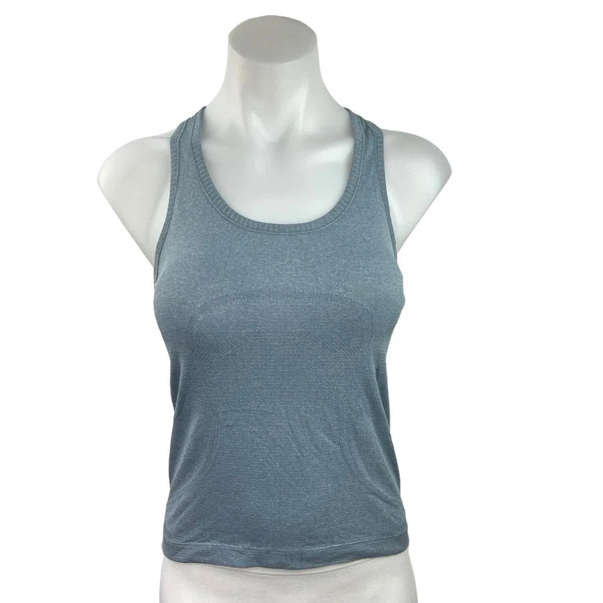 Lululemon Women's Gray Scoop Neck Sleeveless Pullover Athletic Sports Tank Top S