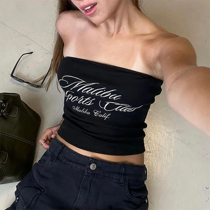 Malibu Sports Club Tube Top