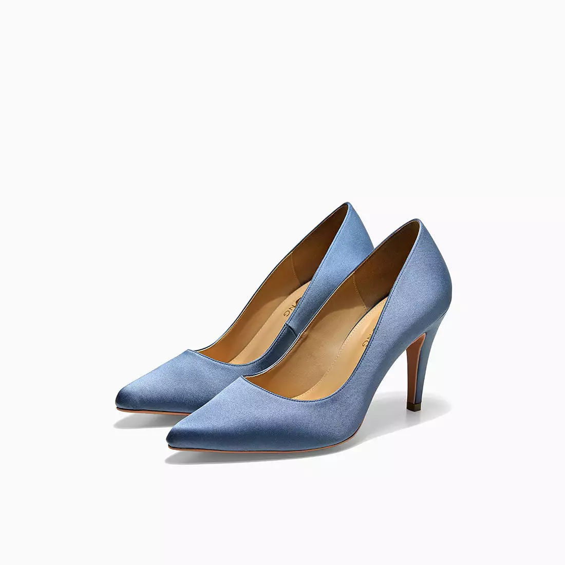 Mariko Satin Pumps