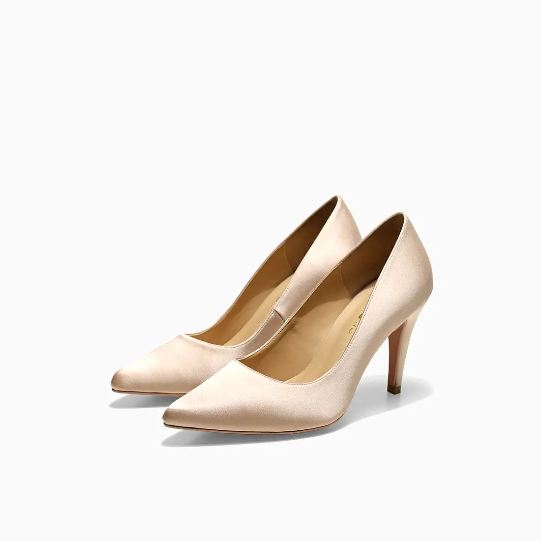 Mariko Satin Pumps