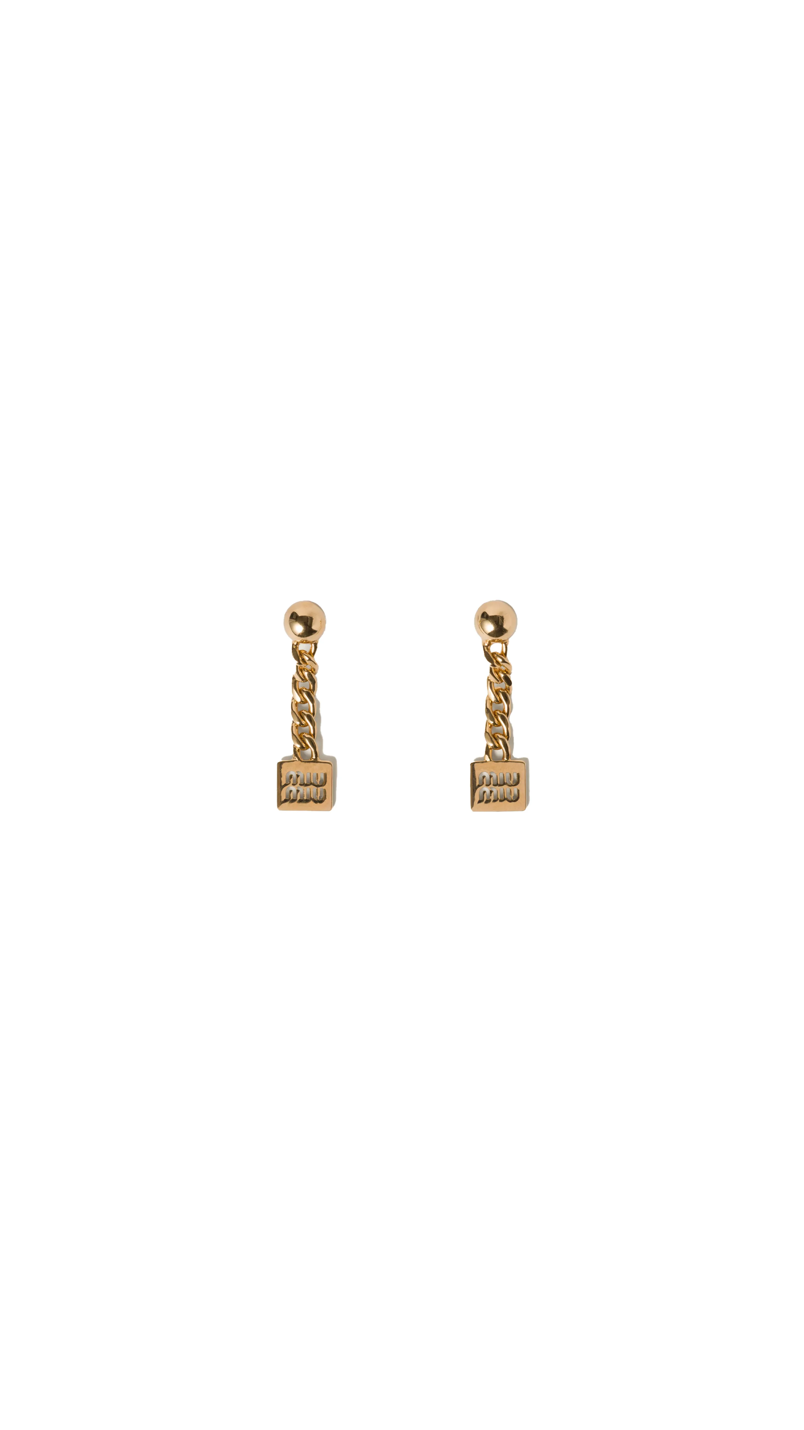 Metal Earrings - Gold