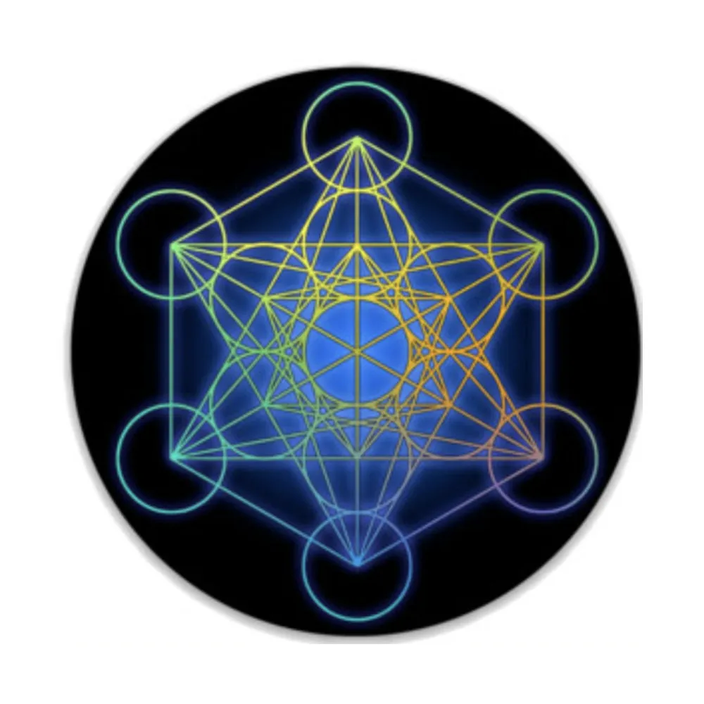 Metatron's Cube Sticker 3