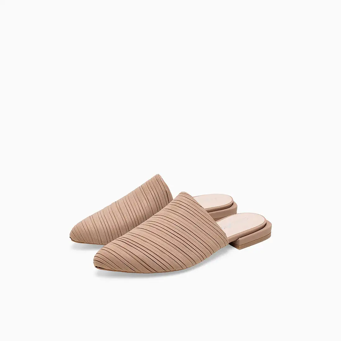 Mina Pleated Flats