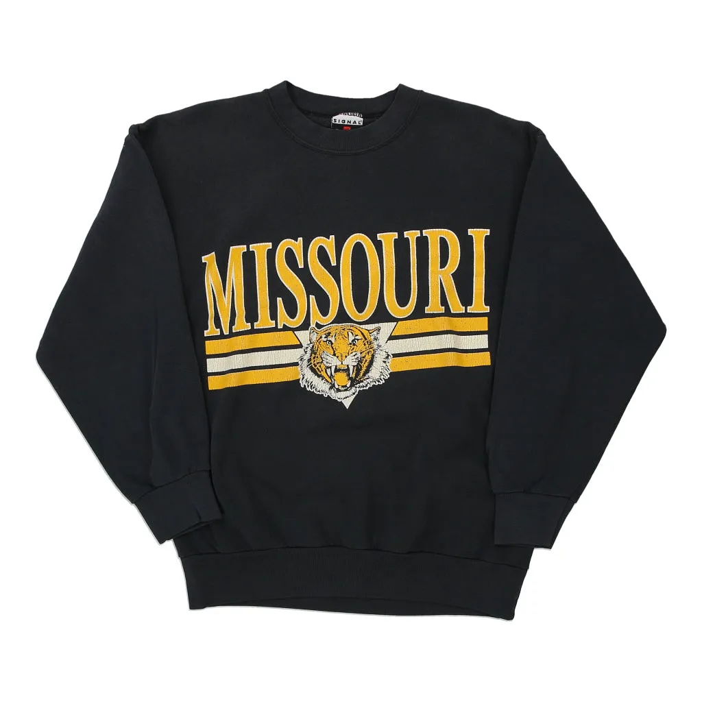 Missouri Signal Sports College Sweatshirt - XL Black Cotton Blend