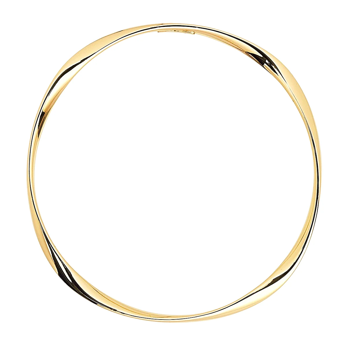 Najo Garden Of Eden Bangle Yellow Gold