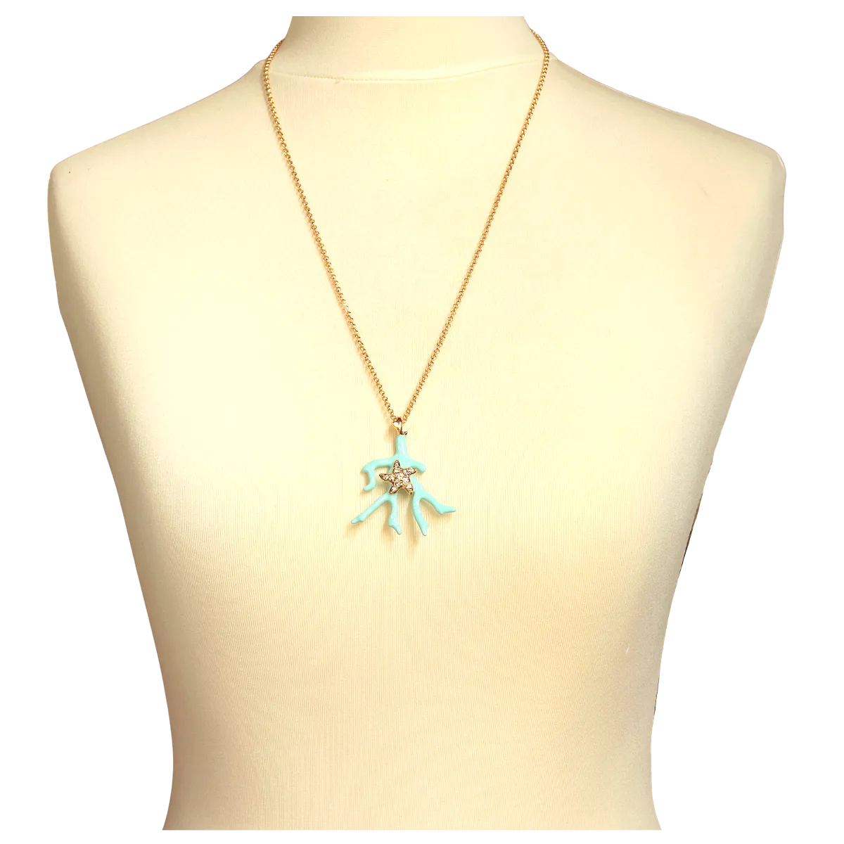 NECKLACE 2840 Turquoise color