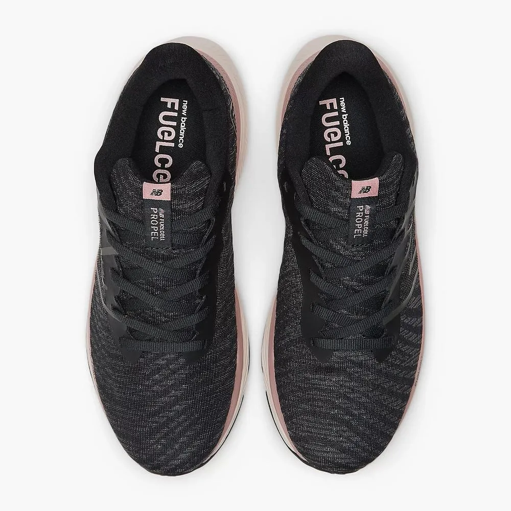 'New Balance' Women's FuelCell Propel v4 - Black / Quartz Pink