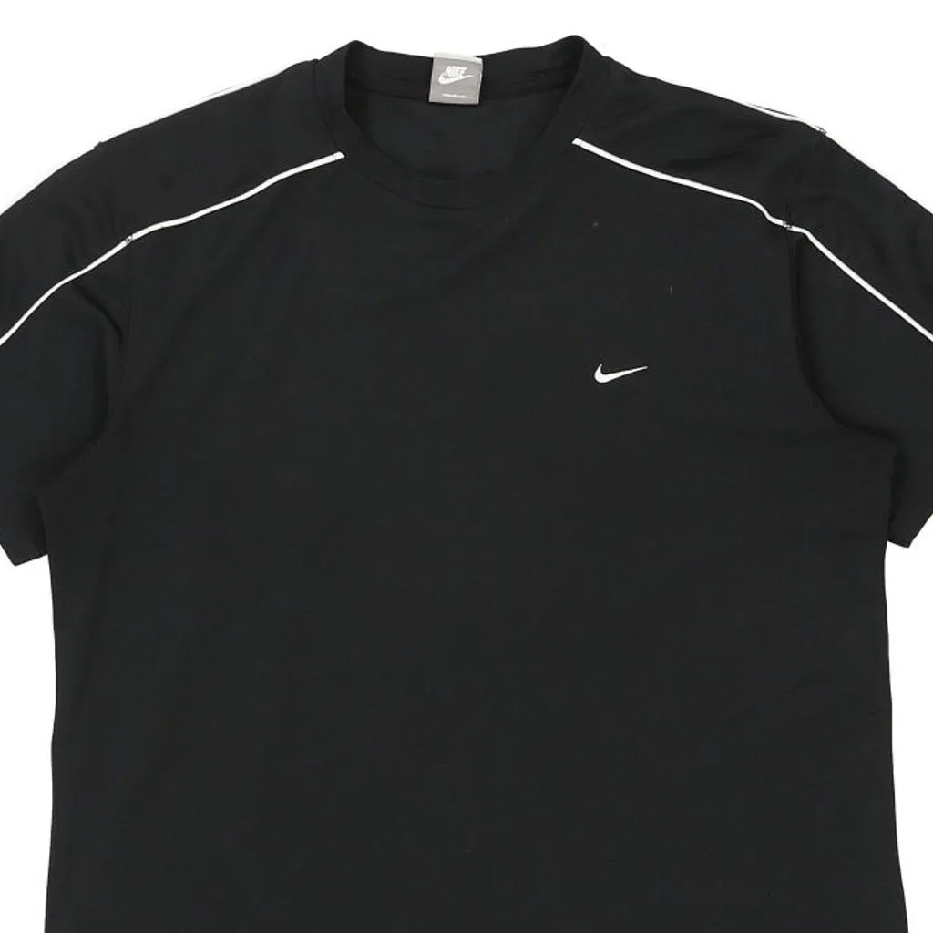 Nike Sports Top - XL Black Polyester