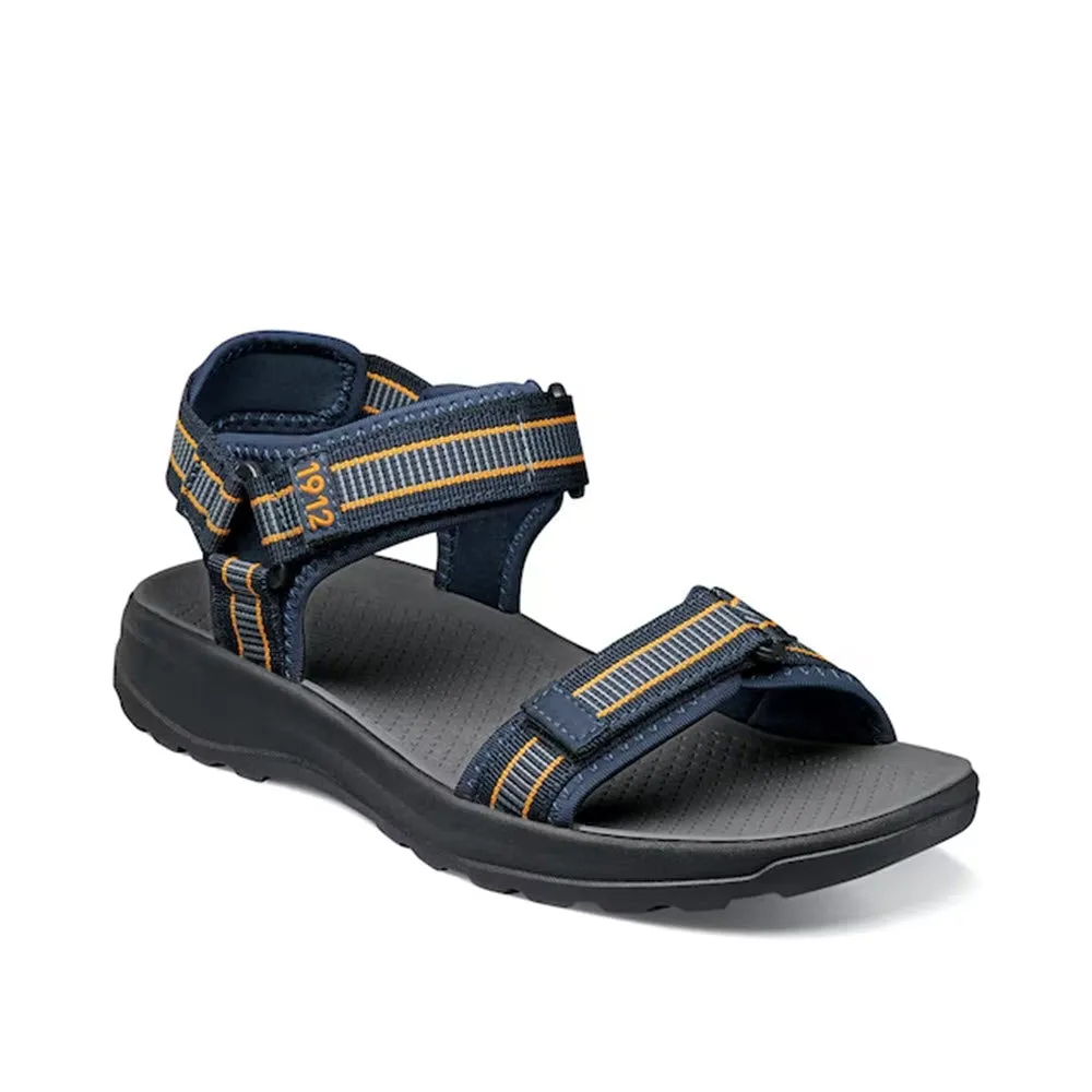 NUNN BUSH HUCK SPORT SANDAL NAVY MULTI - MENS