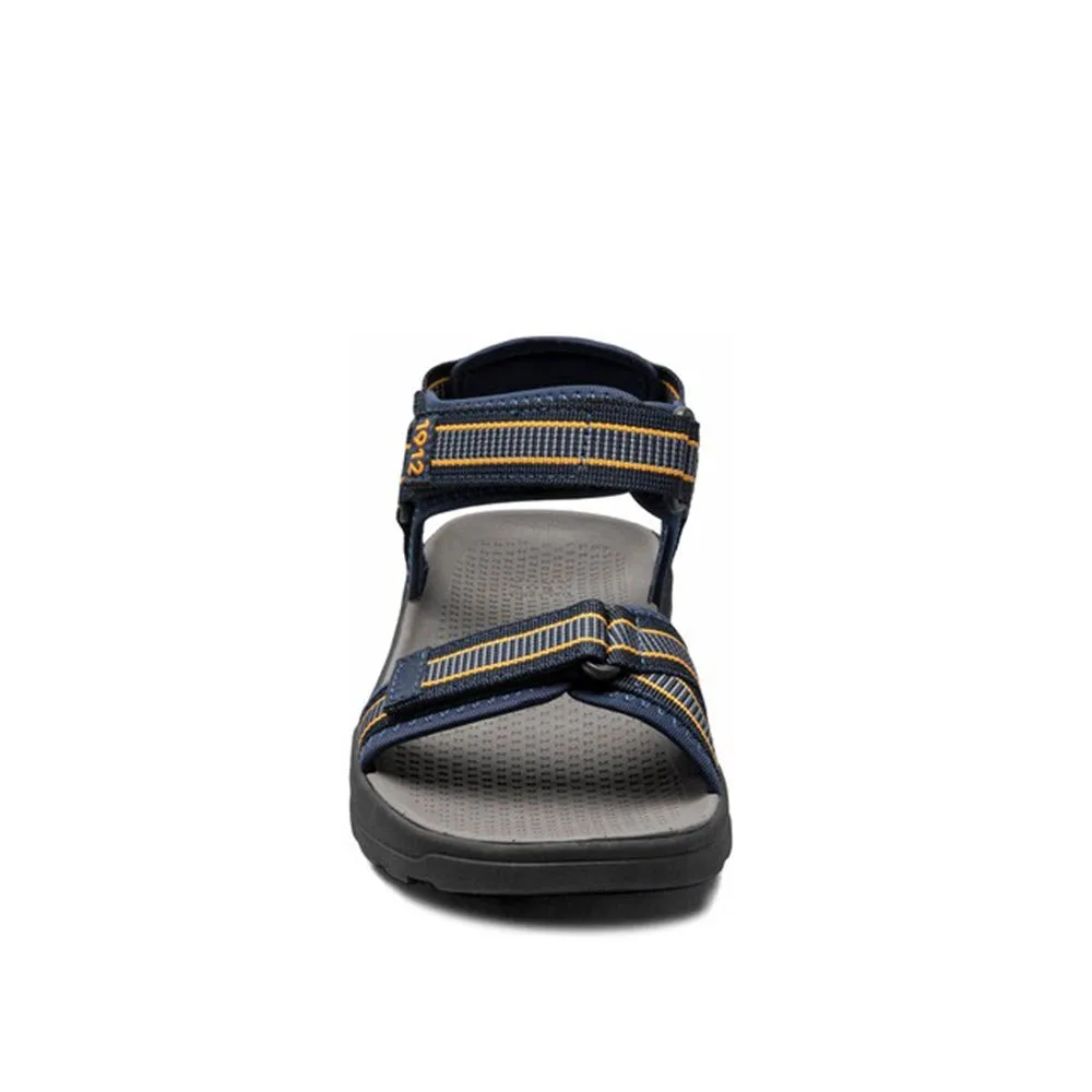 NUNN BUSH HUCK SPORT SANDAL NAVY MULTI - MENS