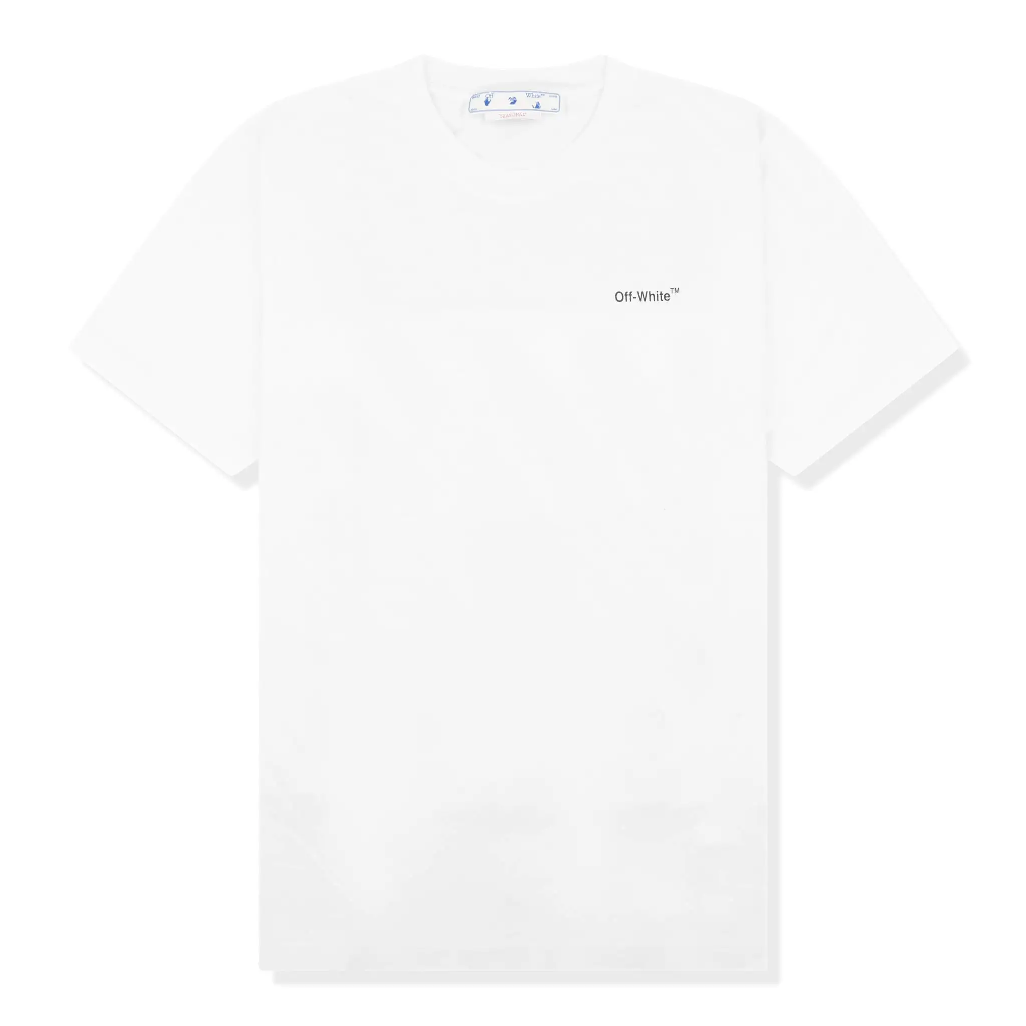 Off-White Waves Diagonals White T Shirt