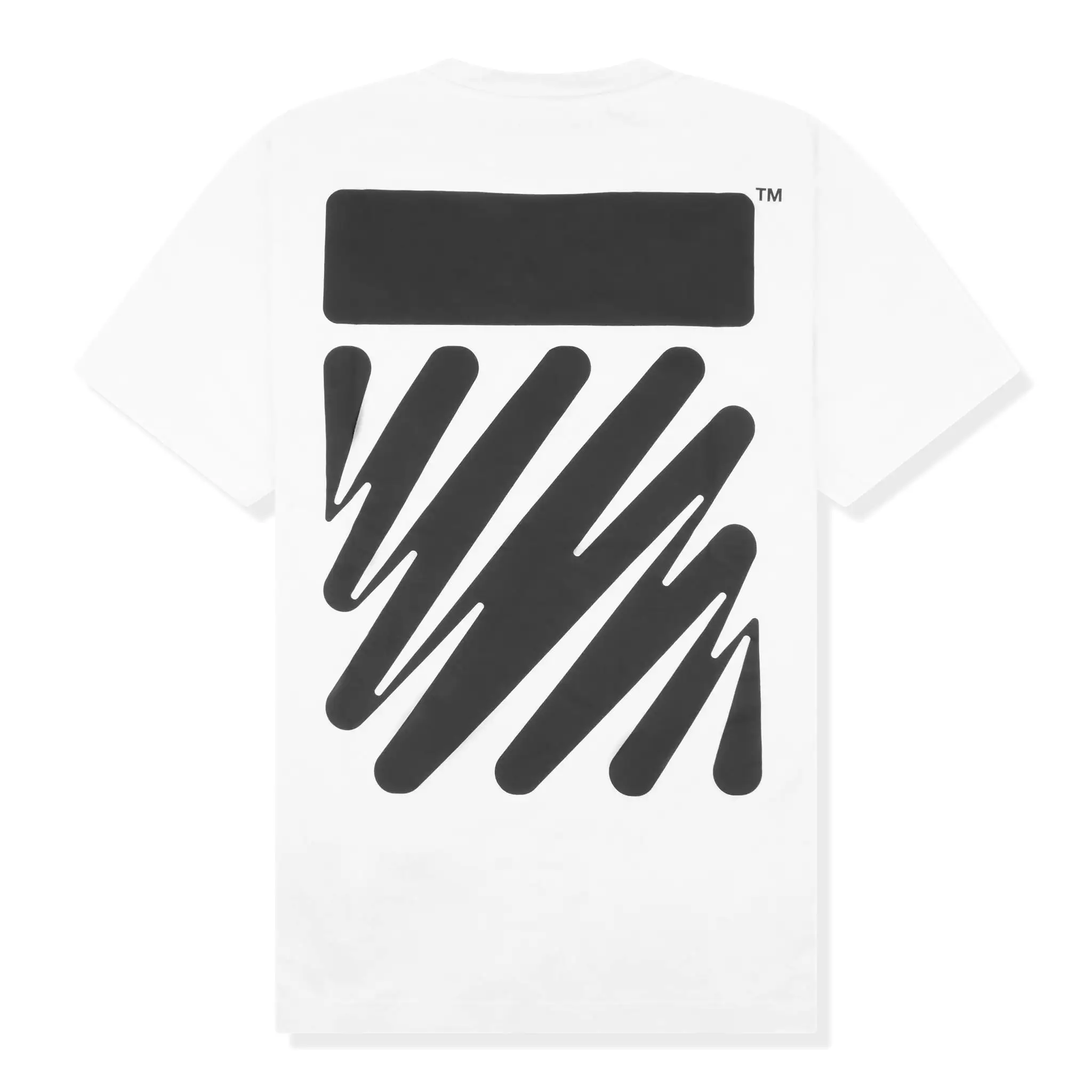 Off-White Waves Diagonals White T Shirt